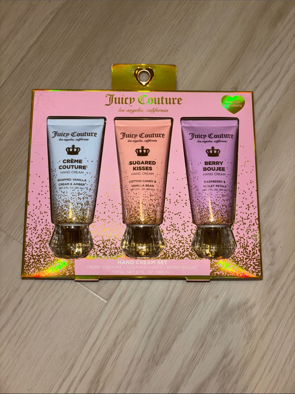 Juicy Couture Pastel Hand Cream Trio